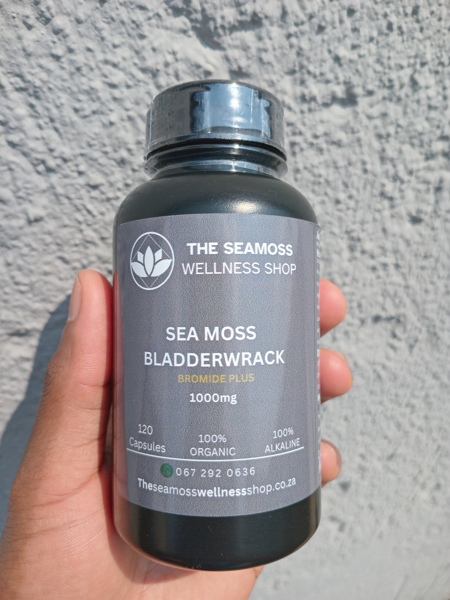 SEA MOSS & BLADDERWRACK BROMIDE PLUS 120 500mg Capsules