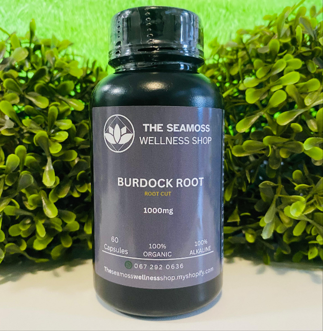 BURDOCK ROOT CUT 500mg 60 CAPSULES