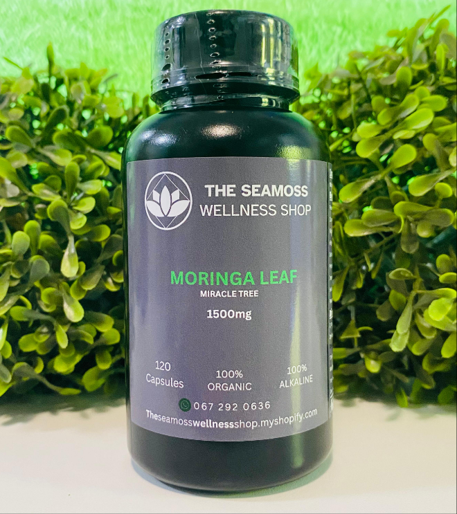 MORINGA LEAF 500mg 120 CAPSULES