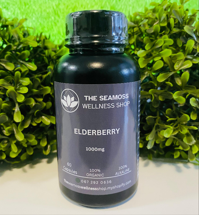 ELDERBERRY 500mg 60 CAPSULES