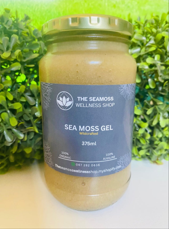 SEA MOSS GEL ASHWAGANDHA v MACA ROOT