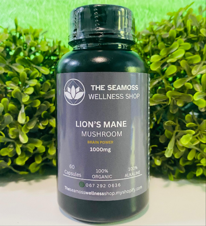 LION'S MANE MUSHROOM EXTRACT 500mg 60 CAPSULES