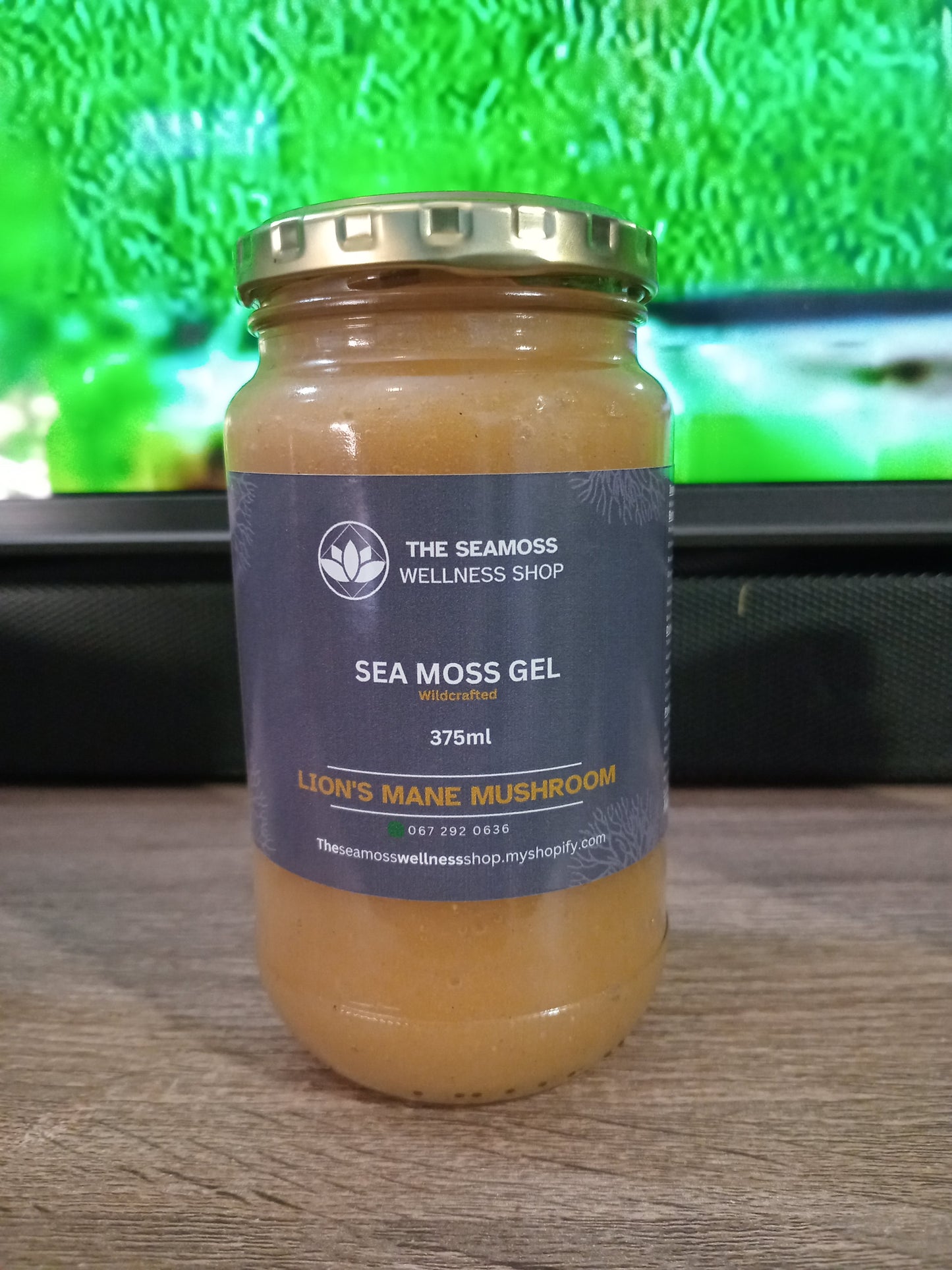 SEA MOSS GEL LION’S MANE MUSHROOM