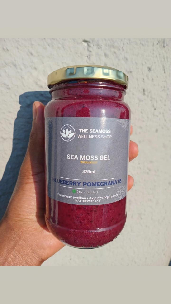 SEA MOSS GEL BLUEBERRY POMEGRANATE