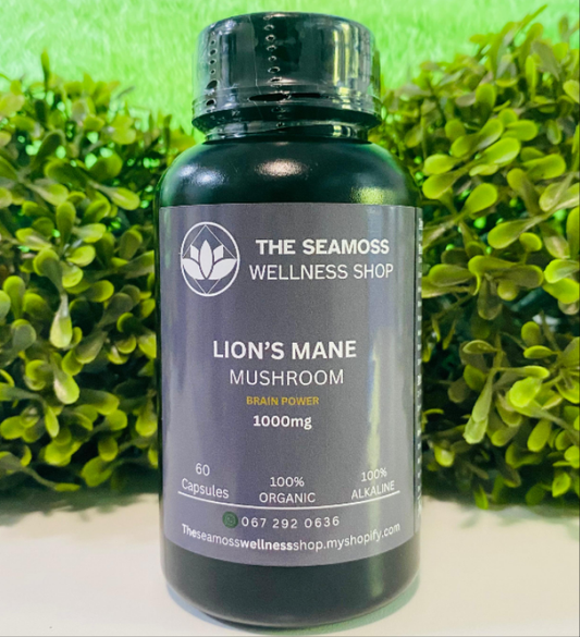 LION'S MANE MUSHROOM EXTRACT 500mg 60 CAPSULES