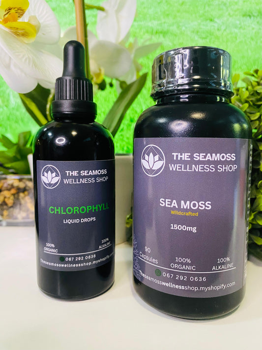 SEA MOSS v CHLOROPHYLL LIQUID DROPS 100ml