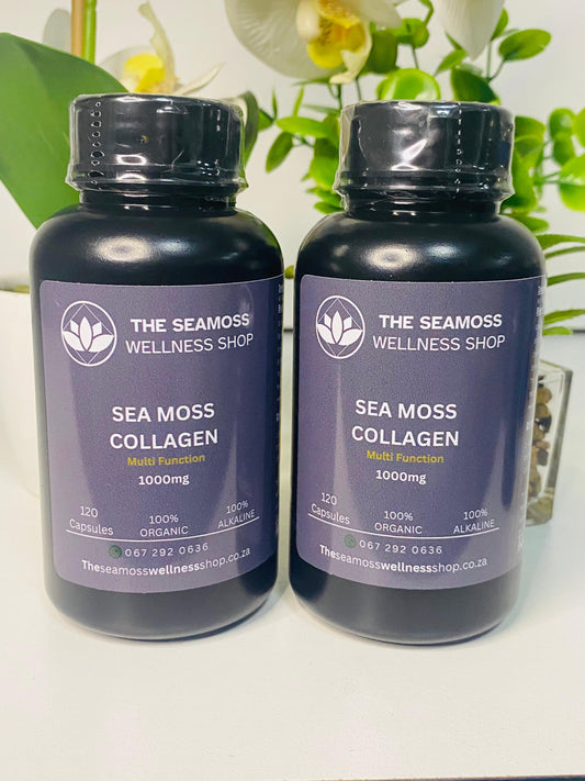 2X SEA MOSS & COLLAGEN 120 500mg Capsules