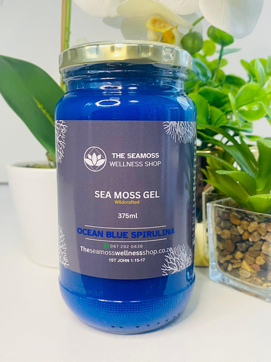 SEA MOSS GEL OCEAN BLUE SPIRULINA